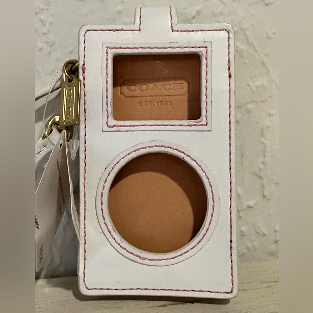 Coach NWT Poppies for Peace Collection Vintage Leather and Suede IPod Case - Picture 3 of 8